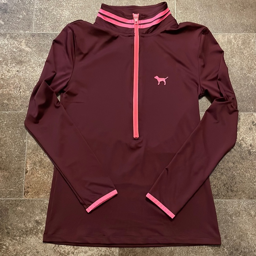 Victoria’s Secret PINK 1/2 Zip Pullover. Small.